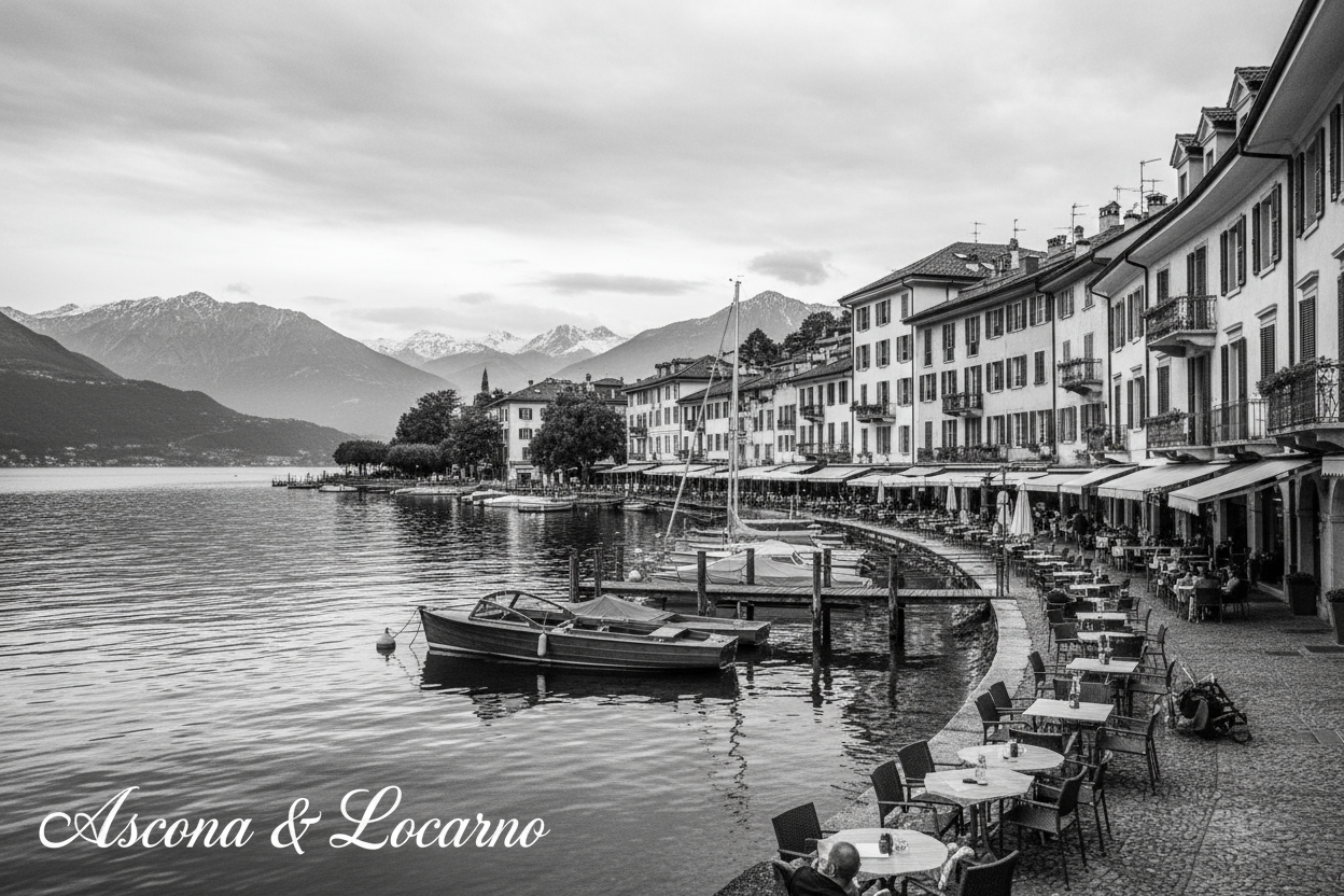 A Day in Ascona, Switzerland: Cobblestones, Cocktails, and a Pair of Pumas